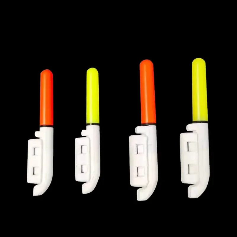 Electronic Light Stick 5 pcs/lot With 2 Rechargeable Battery Clip on Telescopic Rod Waterproof Glowing Lamp Night Fishing