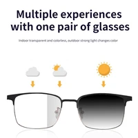 Koipsse smart glasses metal frame color-changing lenses multi-function wireless Bluetooth headset call dual touch men and women - Image 5