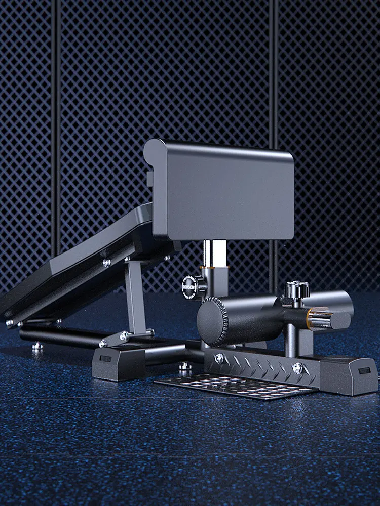 

Squat Stool Abdominal Machine Auxiliary Squat Training Machine Hip and Abdomen Leg Stength Fitness Equipment Supine Board