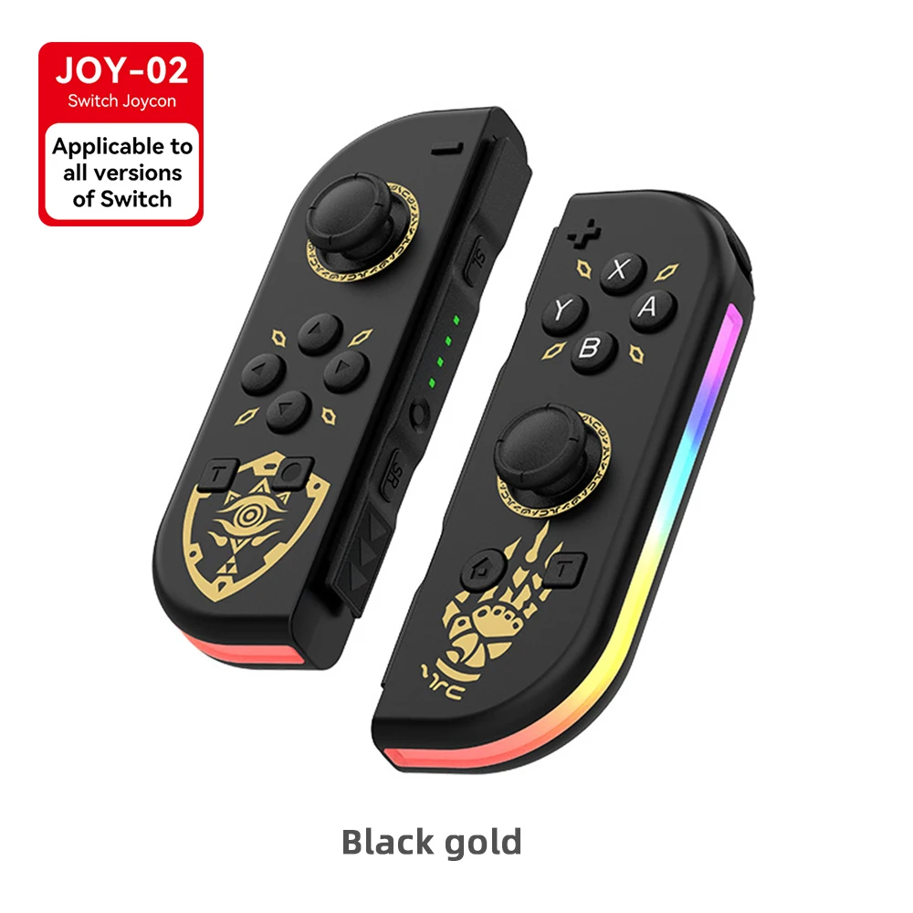 Joypad Gamepad Supports dual motor vibration RGB light effect one click continuous emission supports switch/switchOLED game controller,wireless game controller,wireless gaming controller,wired game controller,joystick for switch