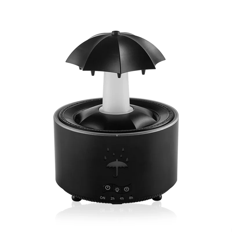Creative Umbrella Water Drop Air Humidifier with Colorful Light Raindrop Aroma Essential Oil Diffuser Aromatherapy Humidifier 7