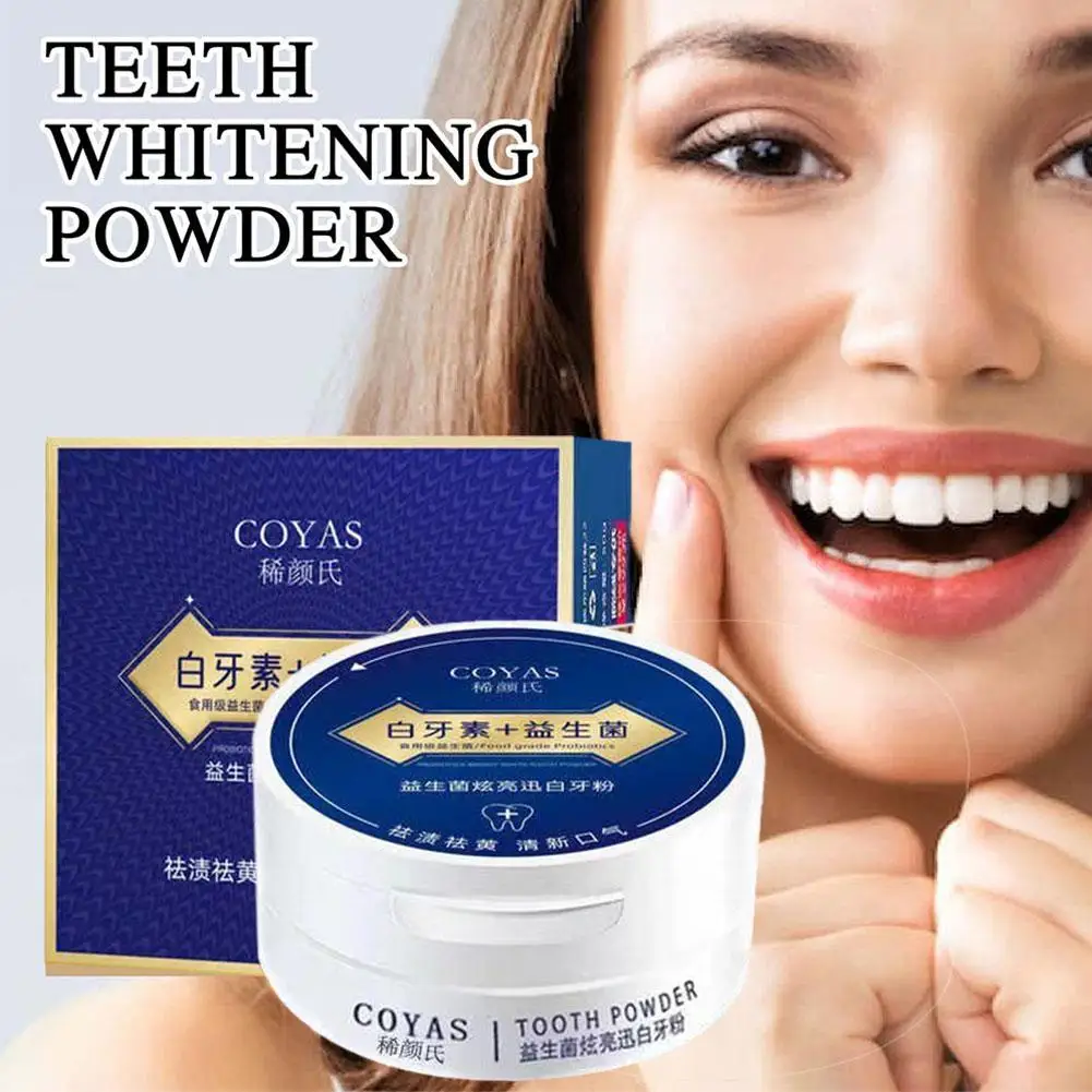 

COYAS Toothpaste Teeth Whitening Tooth Correction Whitener Teeth Non-invasive Teeth Whitening Powder For Oral Hygiene Z0S9