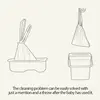 Travel Potty Liners Disposable With Drawstring Waste Bags 5 Refill Rolls 6