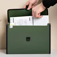 1 Pcs A4 Organ Bag Multi-layer Folder Large-capacity Portable Office Document Bags Desk Organizador Storage Data File Briefcase 3