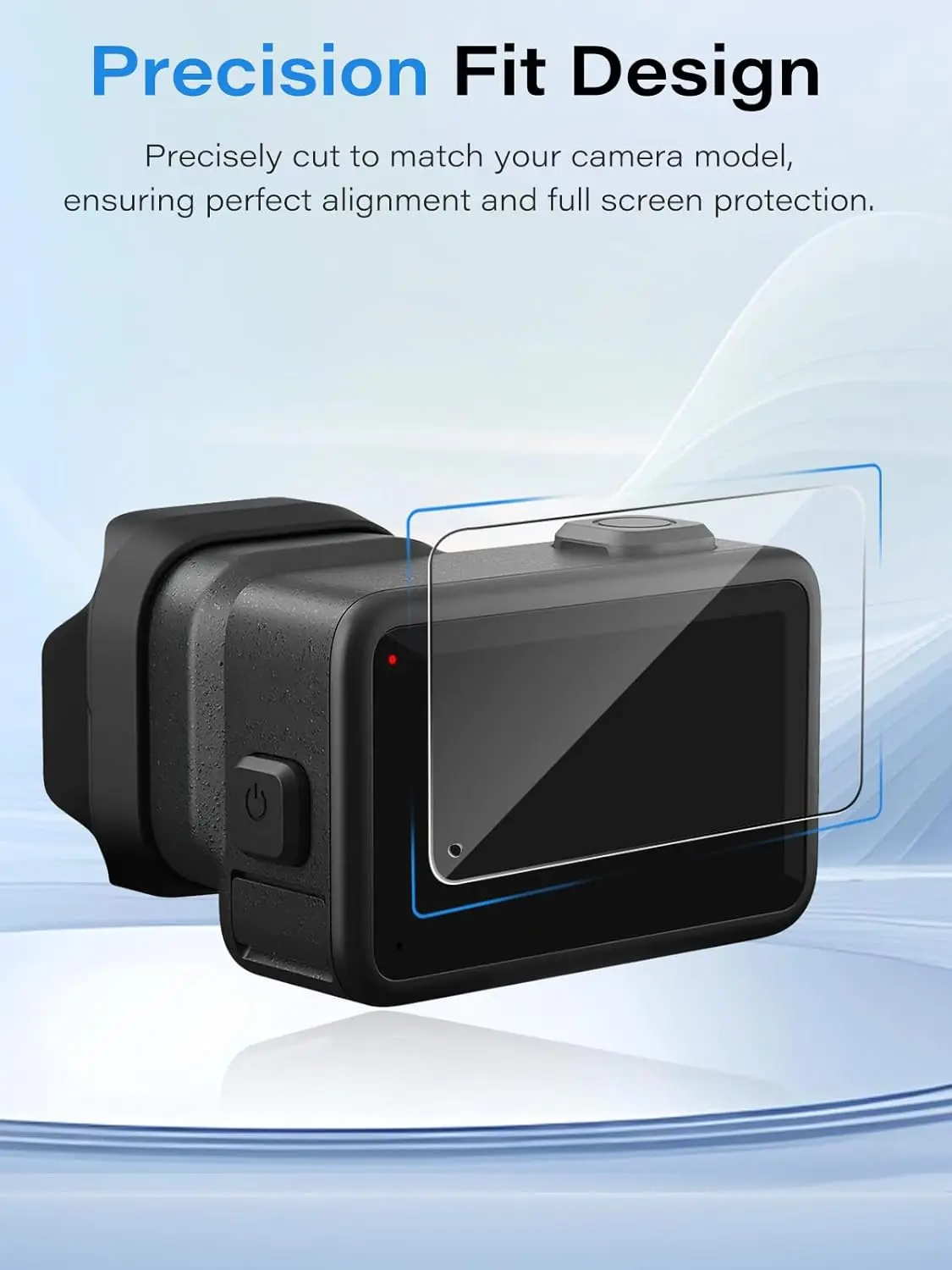 Ultra HD Anti-Scratch Screen & Lens Protector with HD Clarity Tempered Glass