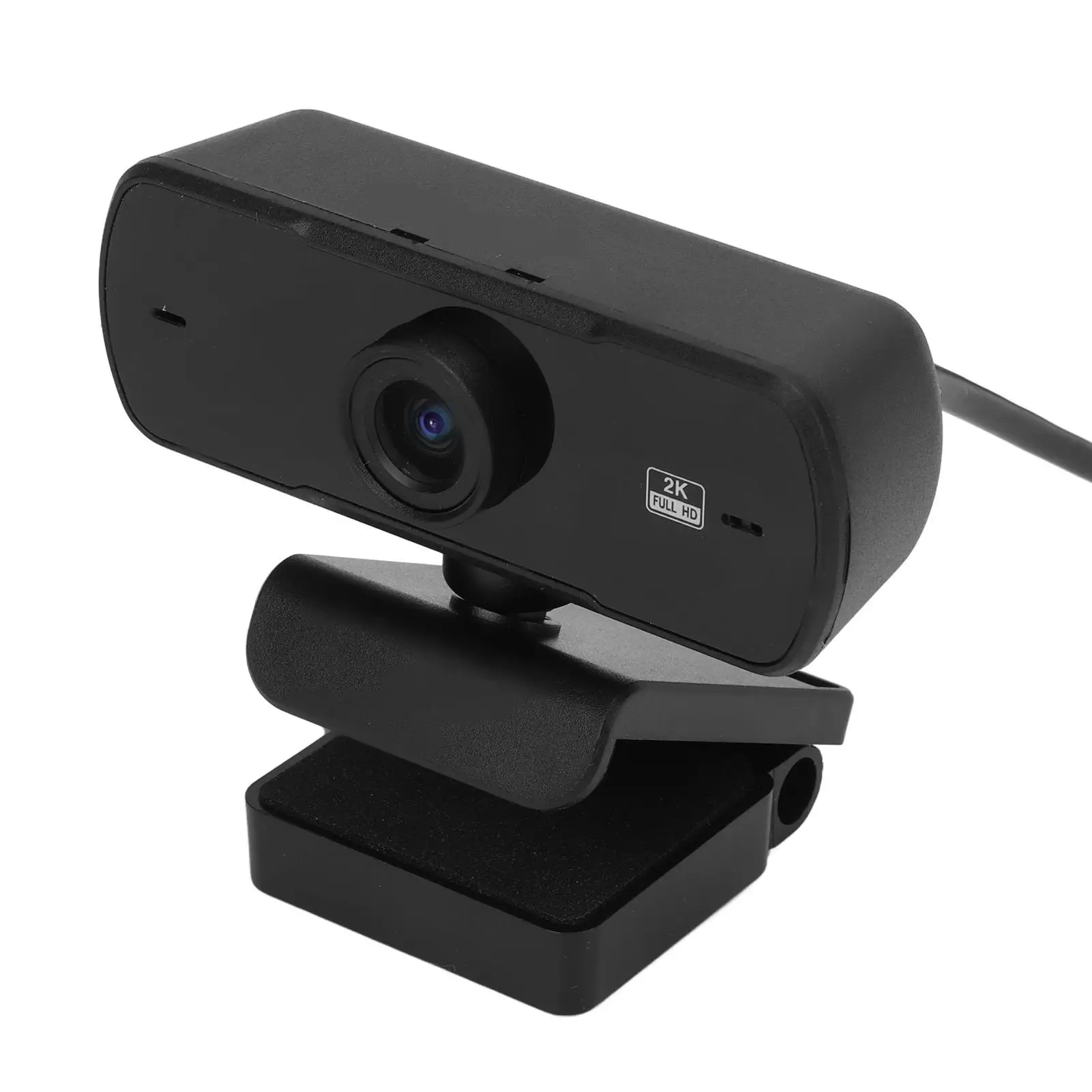 PC Webcam with Noise-Cancelling Mic & USB2.0 for Laptops & Desktops &ndash; High-Quality Video Streaming