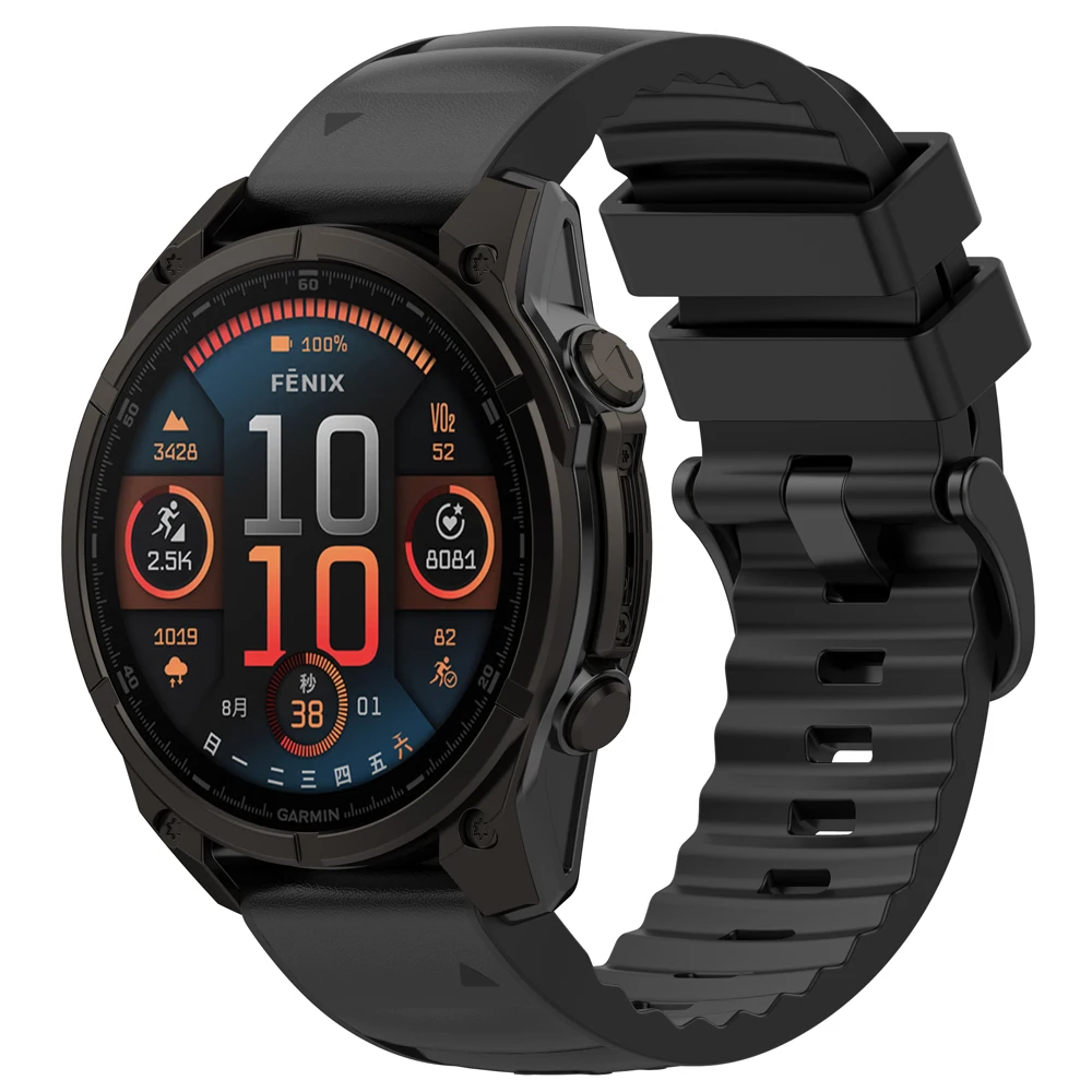 Premium Silicone Leather Quickfit Strap Bracelet