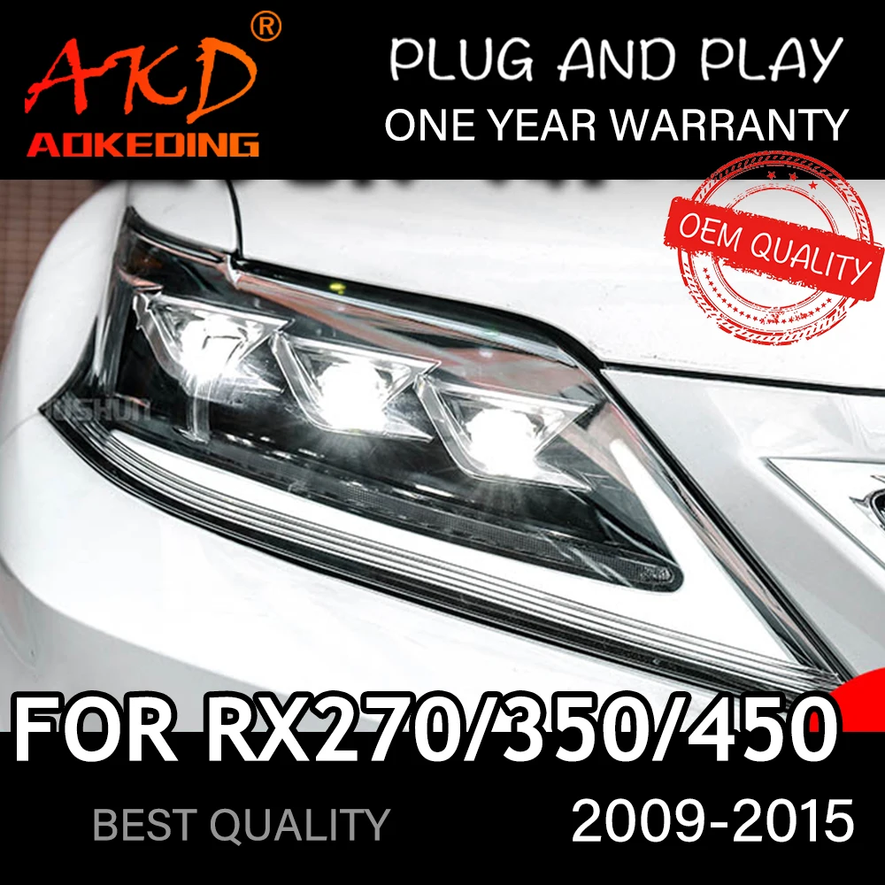 

Headlight For LEXUS RX350 2009-2016 RX270 Car автомобильные товары LED DRL Hella 5 Xenon Lens Hid H7 RX330 460 Car Accessories