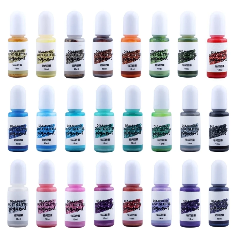 

Epoxy Pigment Liquid Resin Colorant Each 0.35oz Non-Toxic Resin Dye Liquid X3UD