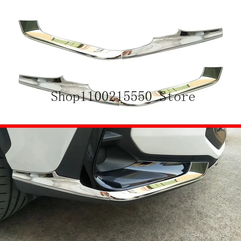 

For Lexus NX 250 350 350H 450H 2021 2022 2023 2024 Steel Car Front Bumper Corner Cover Trim Anti-Collision Strip Accessories