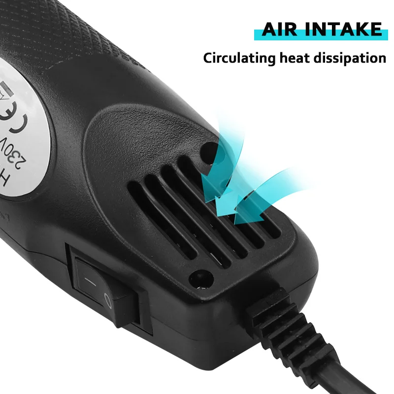 230V/110V DIY Heat Gun Handheld Mini Hot Air Tool 300W British /Japan Plug Soldering Blower Thermal Repair Electric Power Tool hot air gun heat gun mini hot air gun
