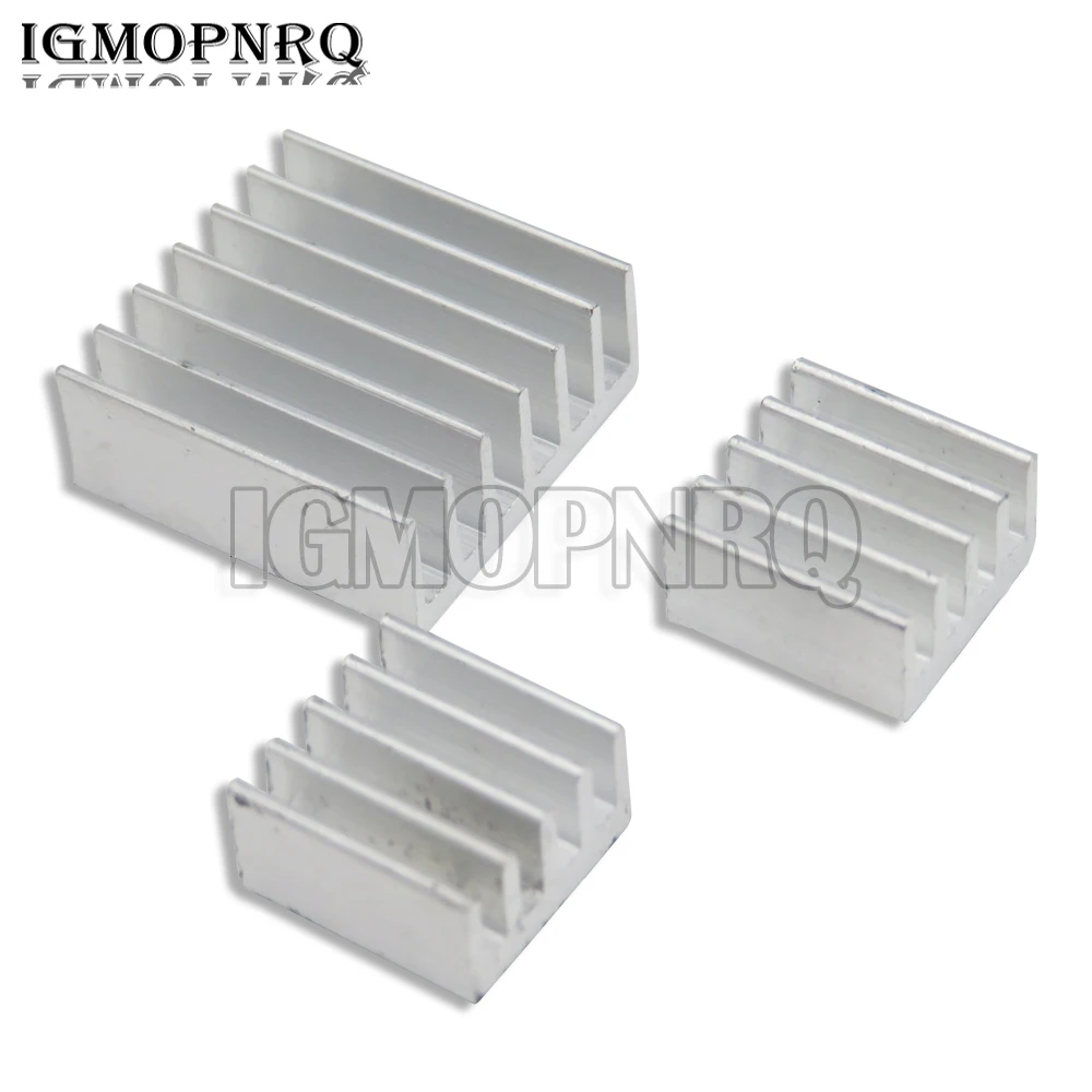 10Set Adesivo Raspberry Pi 3 Dissipatore Di Calore Cooler Kit Dissipatore Di Calore In Alluminio Puro Radiatore Per Raffreddamento Raspberry Pi 2 B