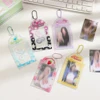 PVC ID Badge Holder Gift Name Tag Lanyard Badge Holder, with Retractable Reel Office 4
