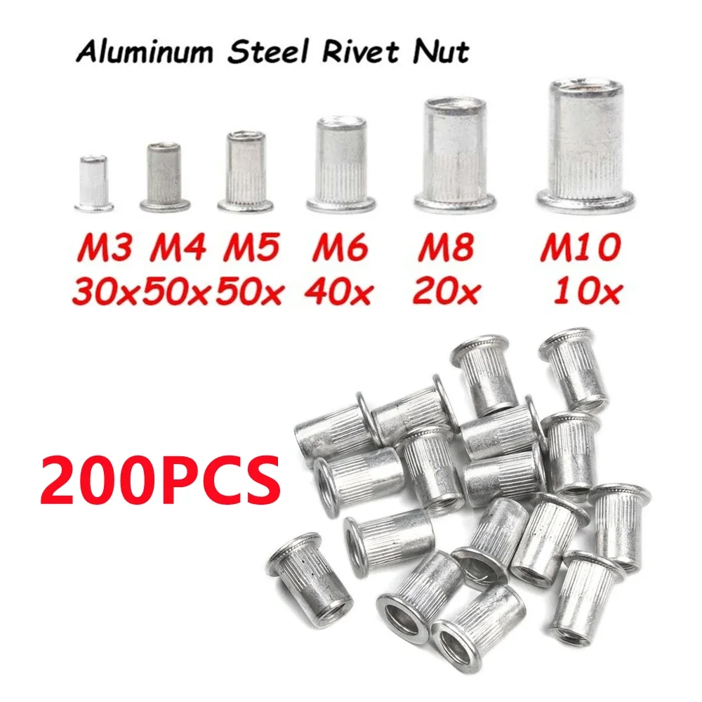 M5 Flat Head Rivet Nut | Rivetnut | Threaded Insert - View #11