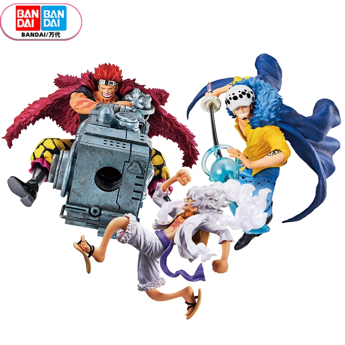 Bandai Original One Piece Masterlise Ichiban Gear 5 Nika Rufy Collection Anime Action Figure Toys