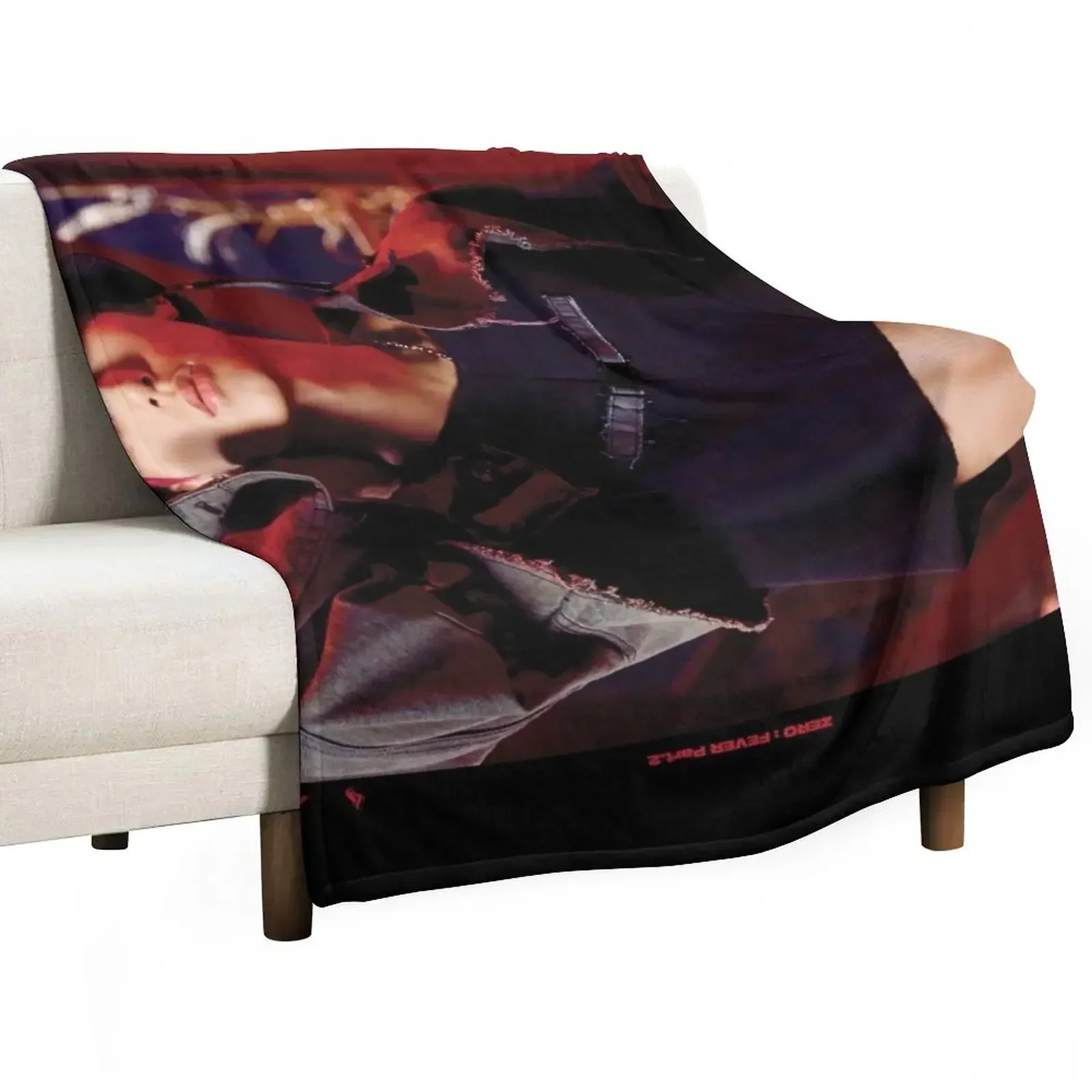 

ATEEZ - San 'Fireworks' Throw Blanket Summer Decorative Sofas Fluffy Shaggy Picnic Blankets