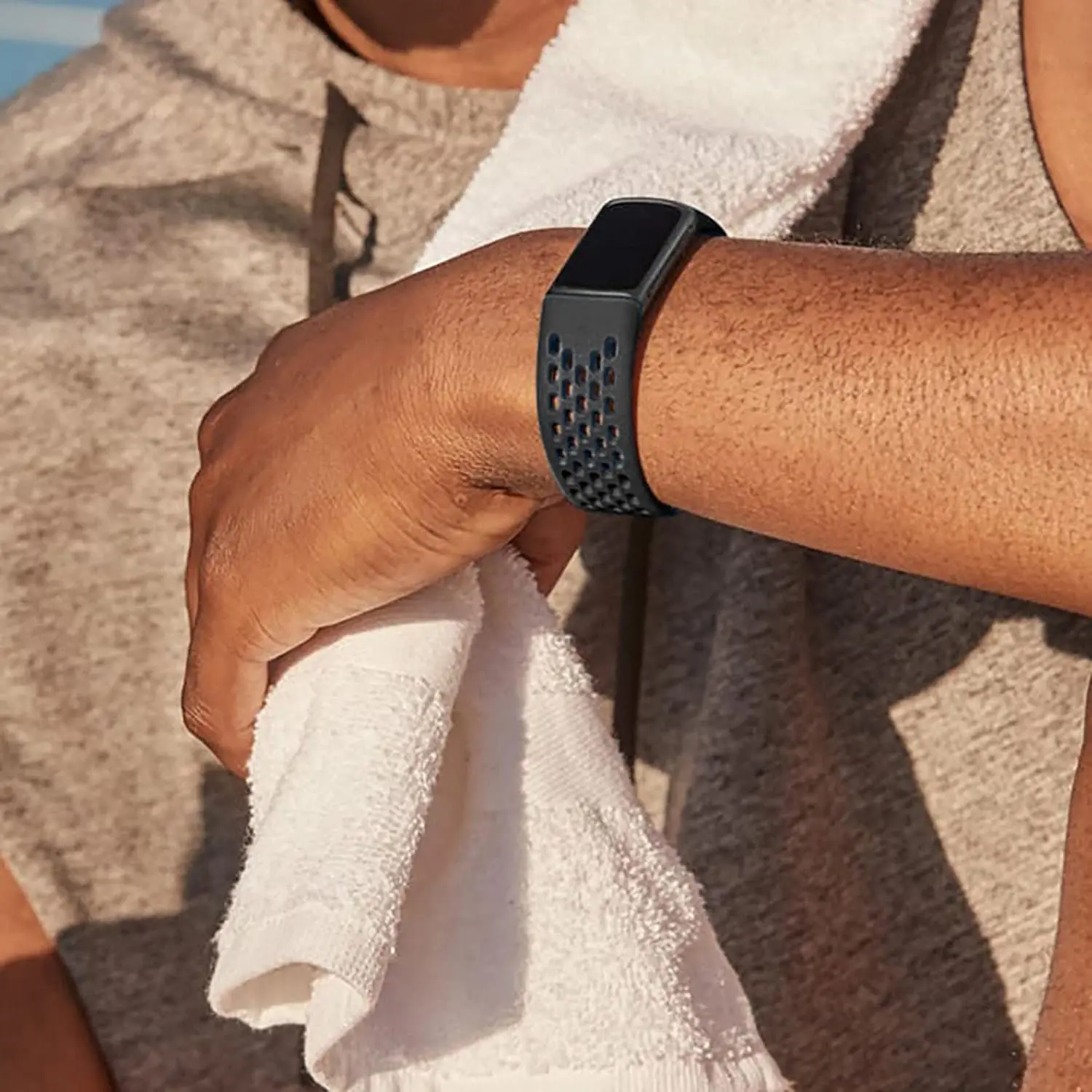 Breathable Silicone Sports Wristband