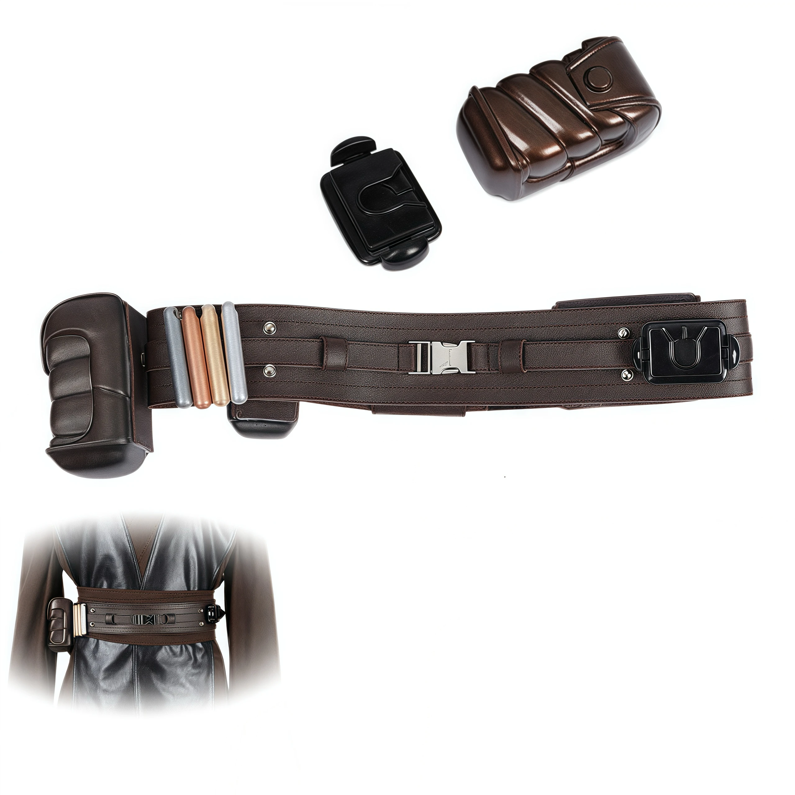 Jedi Belt Cosplay Anakin Sword Belts Accessories Halloween Carnival Party Props