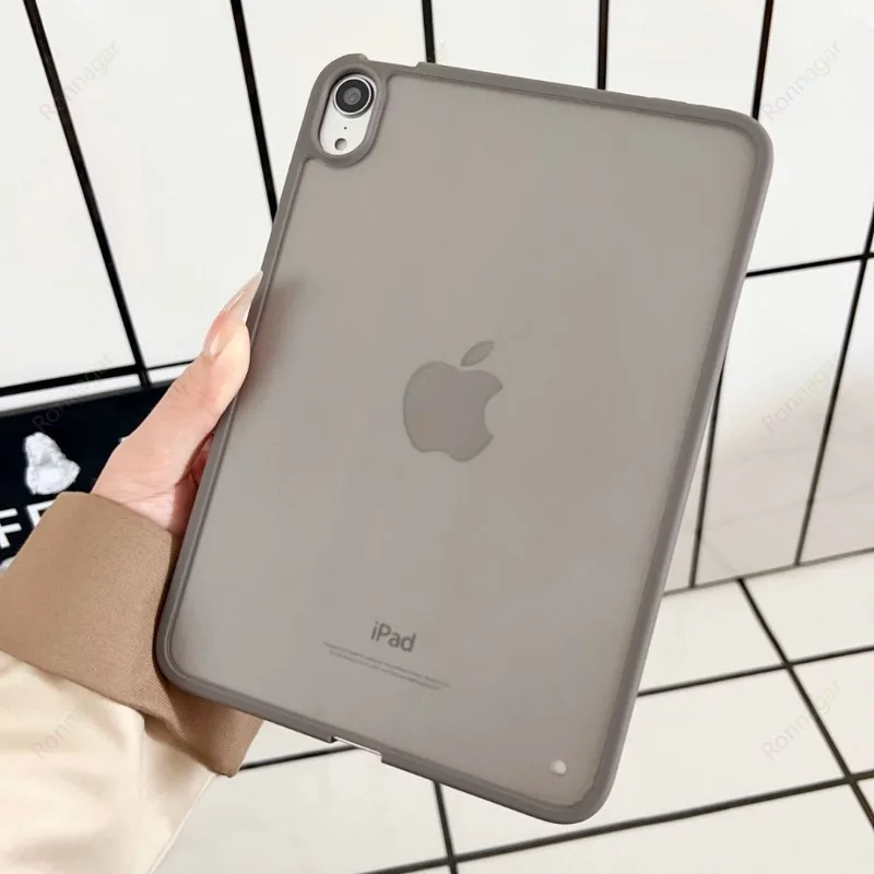 Matte Transparent Tablet Case for iPad Air and Pro Series