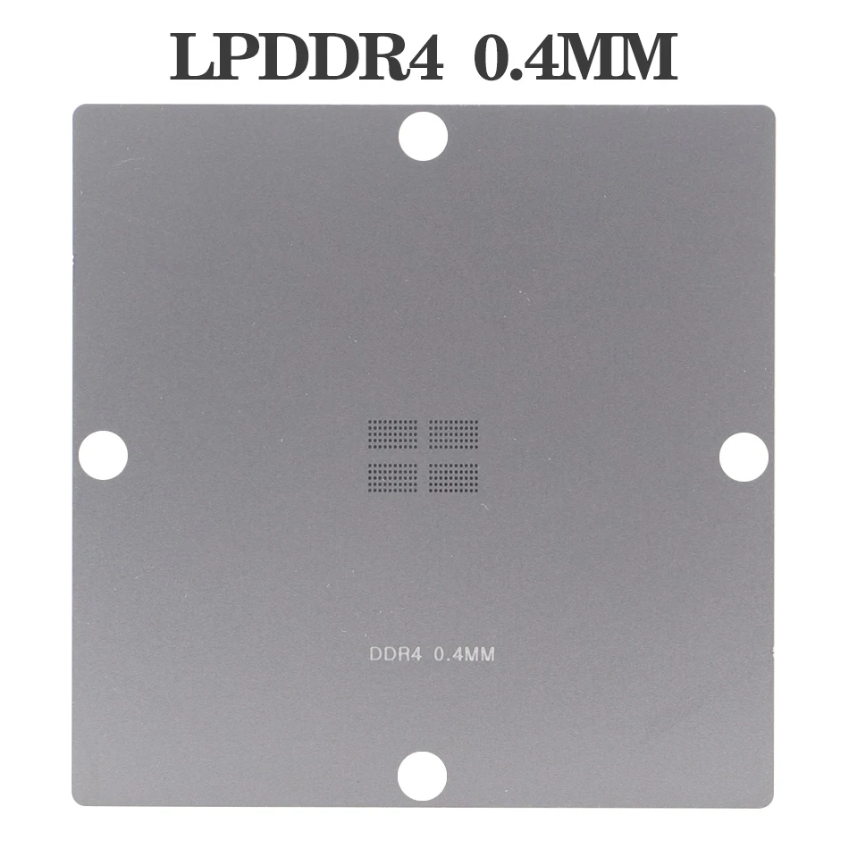 12/14/21pcs BGA memory template90mmx90mm DDR2-3  DDR3-2 DDR5 BGA96 BGA78 DDR4 memory chip repair template leakage bead fixture — view 6