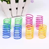 4/200Pcs Cat Spring Toy Cat Spiral Toys Interactive for Indoor Colorful Cats Plastic Springs Coil for Kitten Hunting Swatting 5