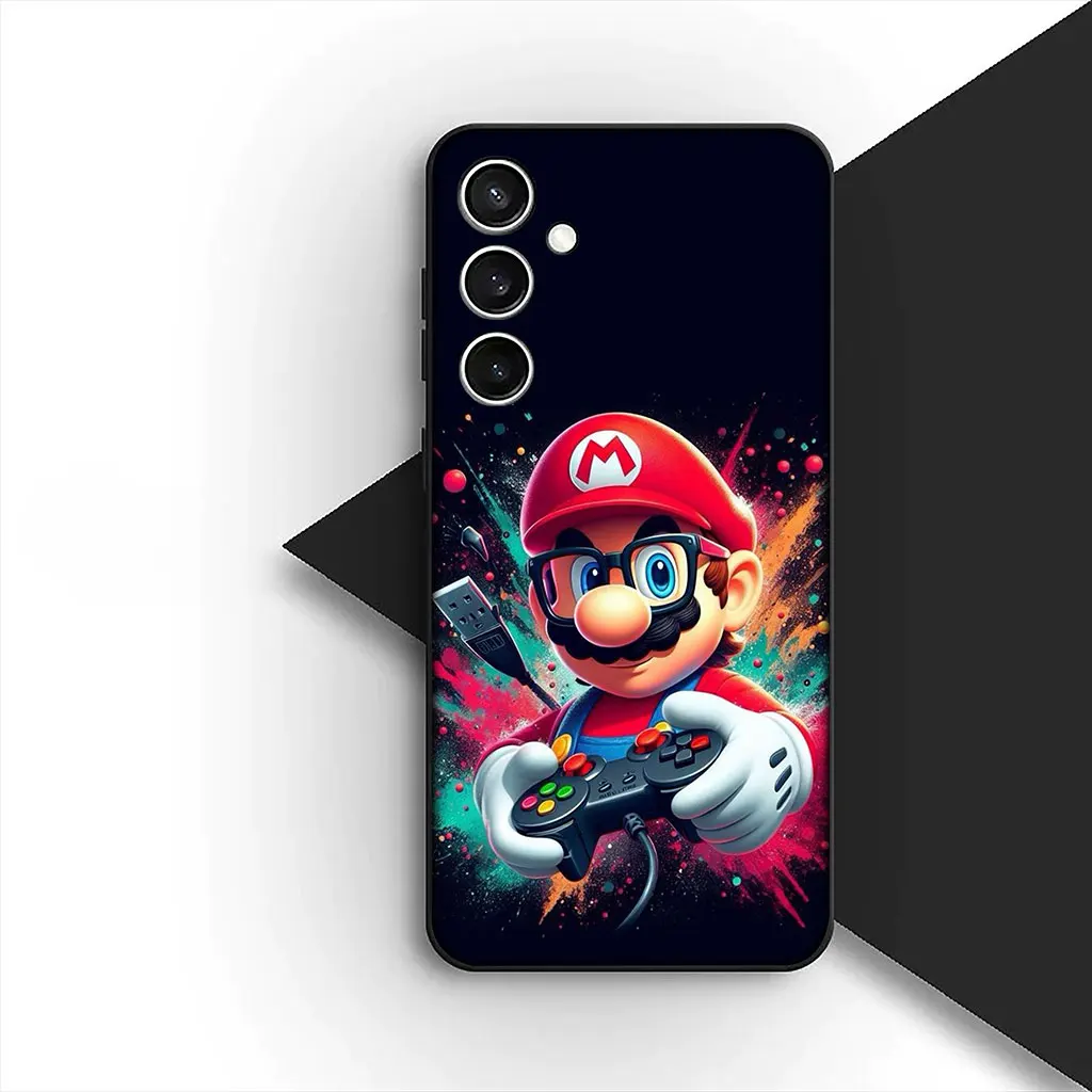 Premium Soft Phone Case with Game-Inspired Design - M-Marios-Wallpaper Edition