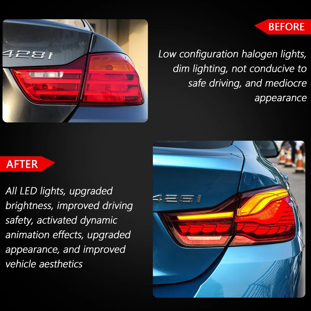 テールライトアセンブリ BMW 4 シリーズ M4 2013-2020 ドラゴン