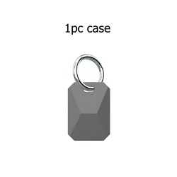 Waterproof Silicone Keychain Holder (Gray)