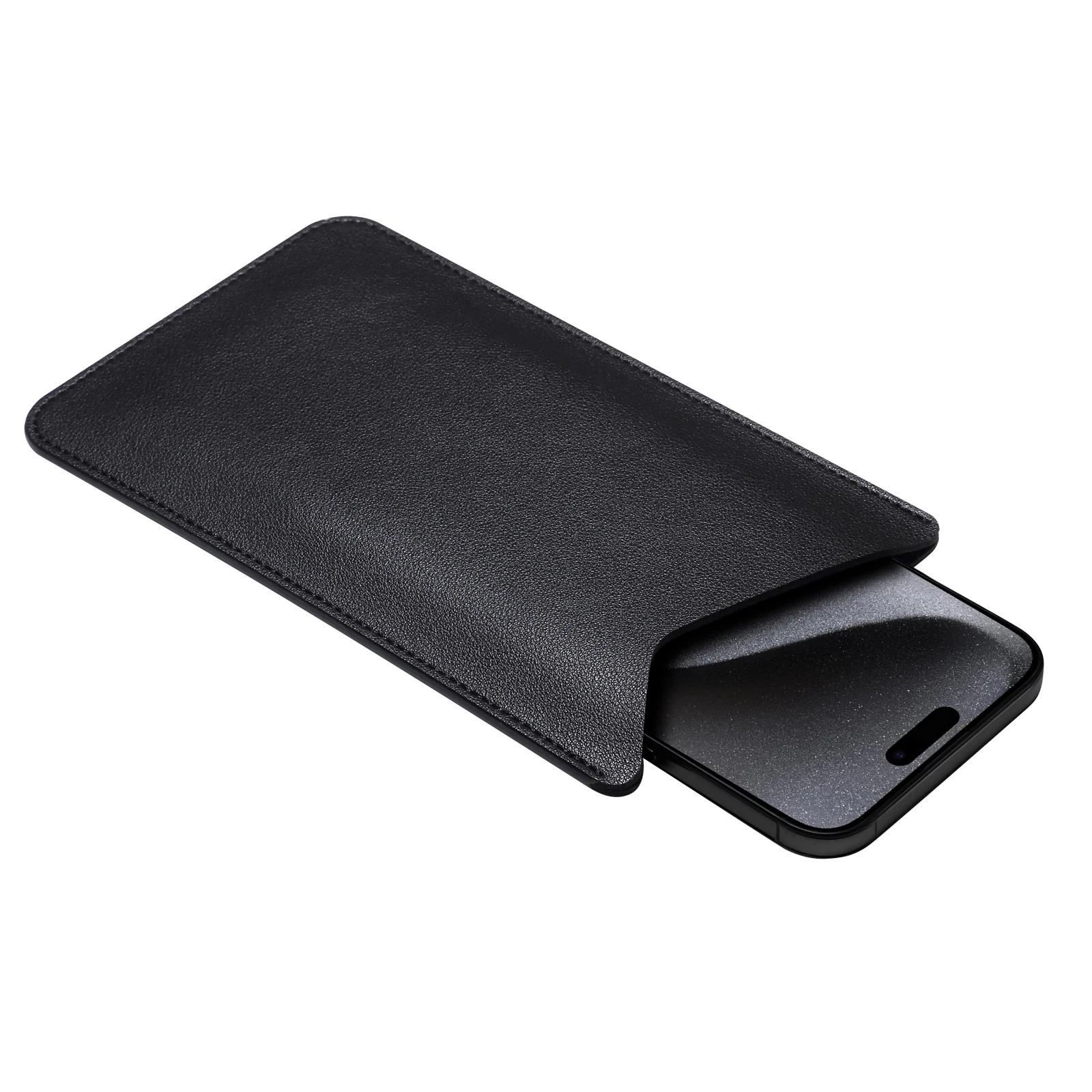 Leather Protective Phone Case Handbag - Universal Fit Pouch