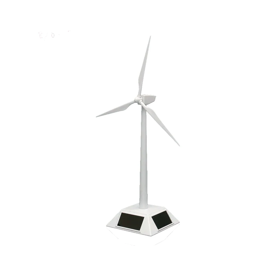 Mini éolienne solaire, modèle de moulin à vent, jouet, 62
