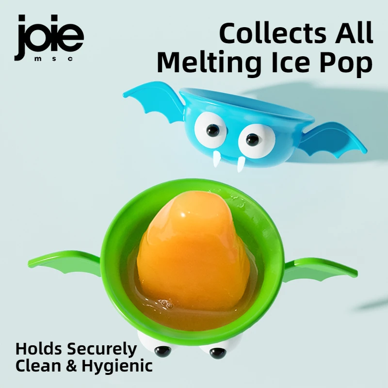 Joie Drip-Proof Popsicle Rack Ice Pop Guard Anti-Drip Ice Cream Bracket Reusable Portable Popsicle Protector for Kids Cream popsicle rack