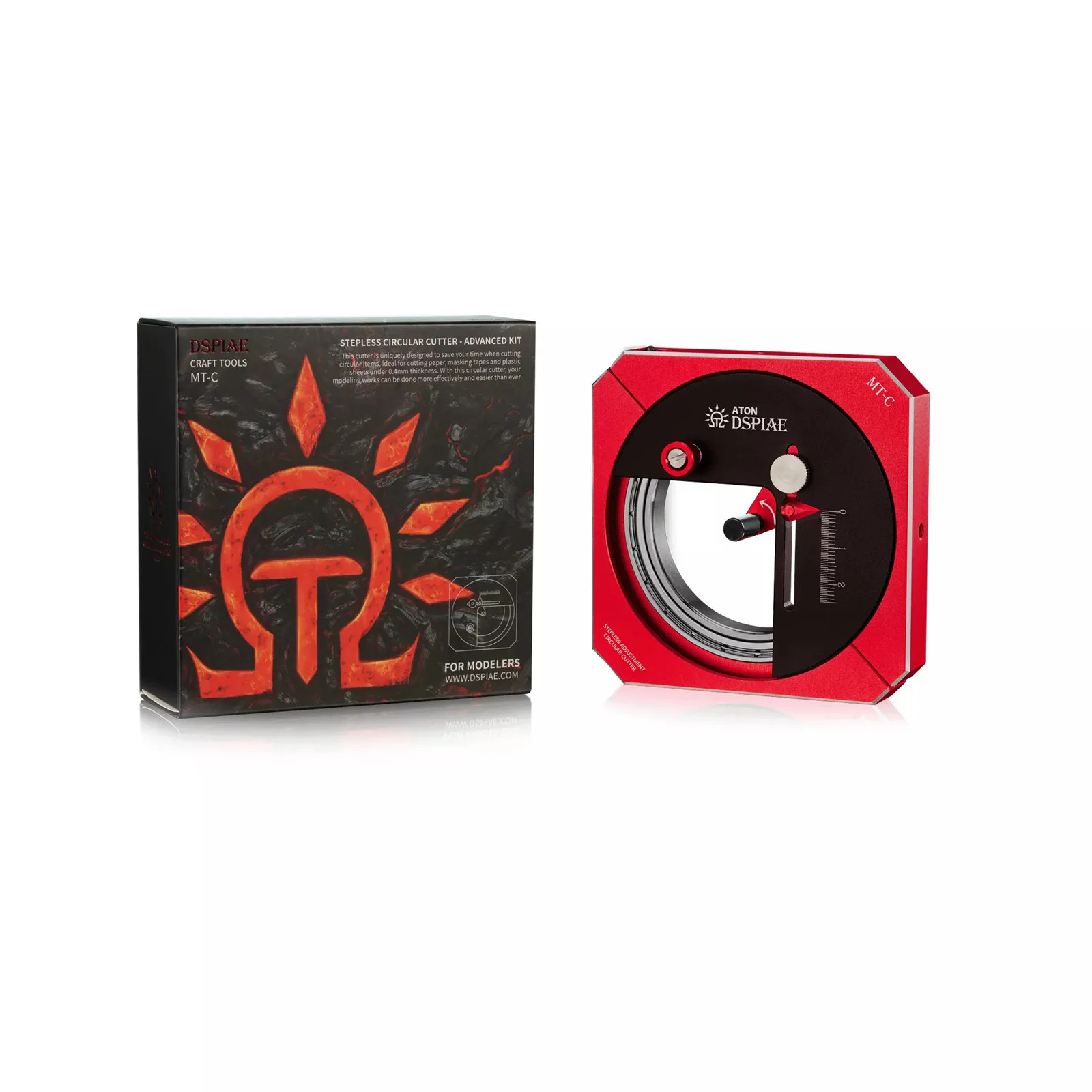 DSPIAE MT-C Stepless Adjustment Circular Cutter Model Assembly Tool Cutting Dedicated Craft Tools Hobby Accessory