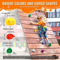 /Outdoor 32 Rock Climbing Holds Climbing Rocks Rock Wall Holds Grip Indoor 2