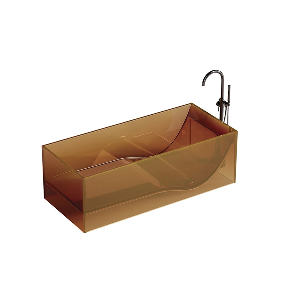 1700 X 720 X 550 MM COLOURFUL RESIN BATHTUB FREESTANDING TUB 8607C