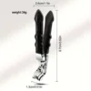 Professional Stainless Steel Toenail Clippers for Seniors, Wide Jaw, Angled Head, Concave Blade 5