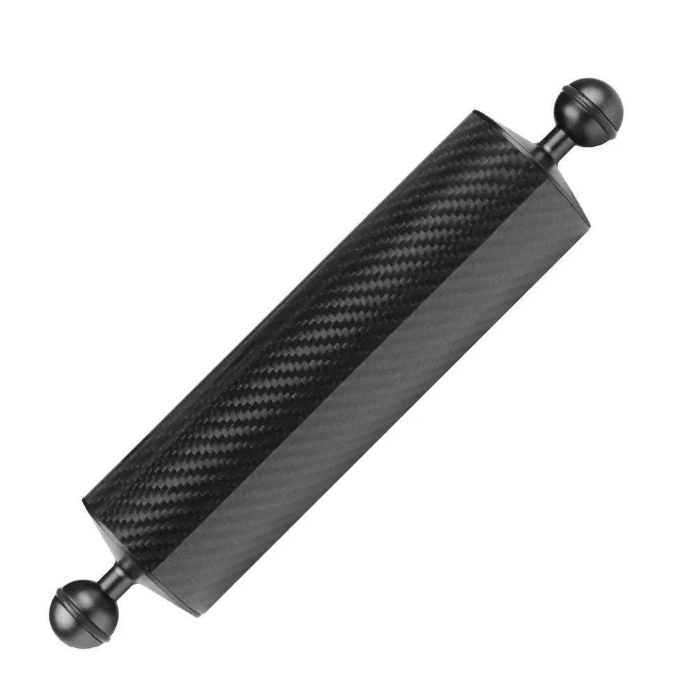BGNing Float Buoyancy Aquatic Arm Dual Ball Floating Carbon Fiber Arm Tauchkamera Unterwasser-Tauchtablett für Gopro/Smartphones – Detail 33