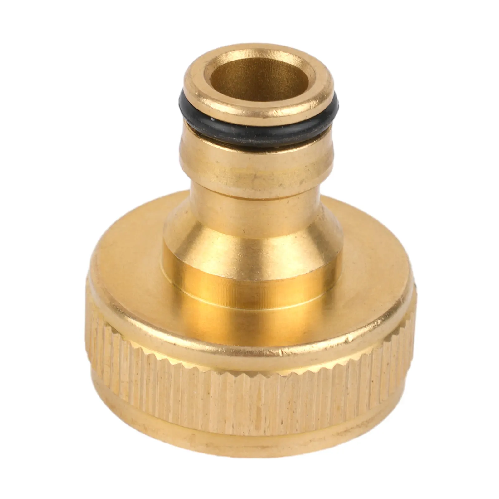 

Fitting Hose Tap Connector Golden Tap Faucet Water Pipe Connector 1inch BSPF 36*31mm Brass+Rubber High Quality