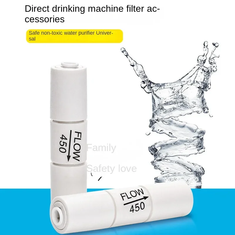 Sc6581d45a63847ddb8911bcbc35626520 300CC 450CC 800CC 1500CC System wodny RO Ogranicznik przepływu wody ściekowej Regulator 1/4 "OD Wąż Odwrócona osmoza Szybkie mocowanie rur