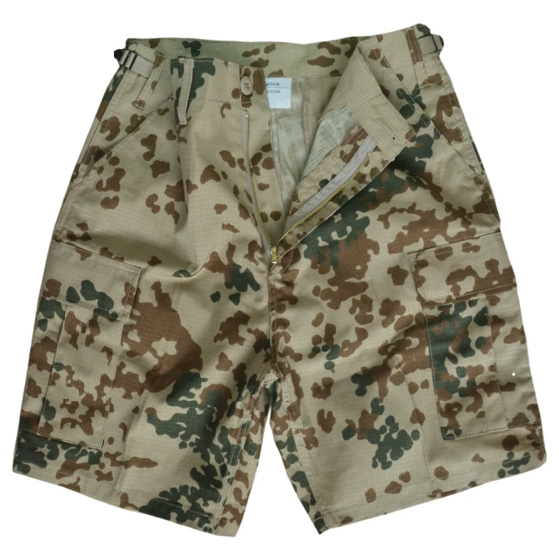 Sommer Herren Flecktarn Dschungel Wüste Tarnmuster Outdoor Jagd Taktische Shorts Kurze Hosen – Detail 15