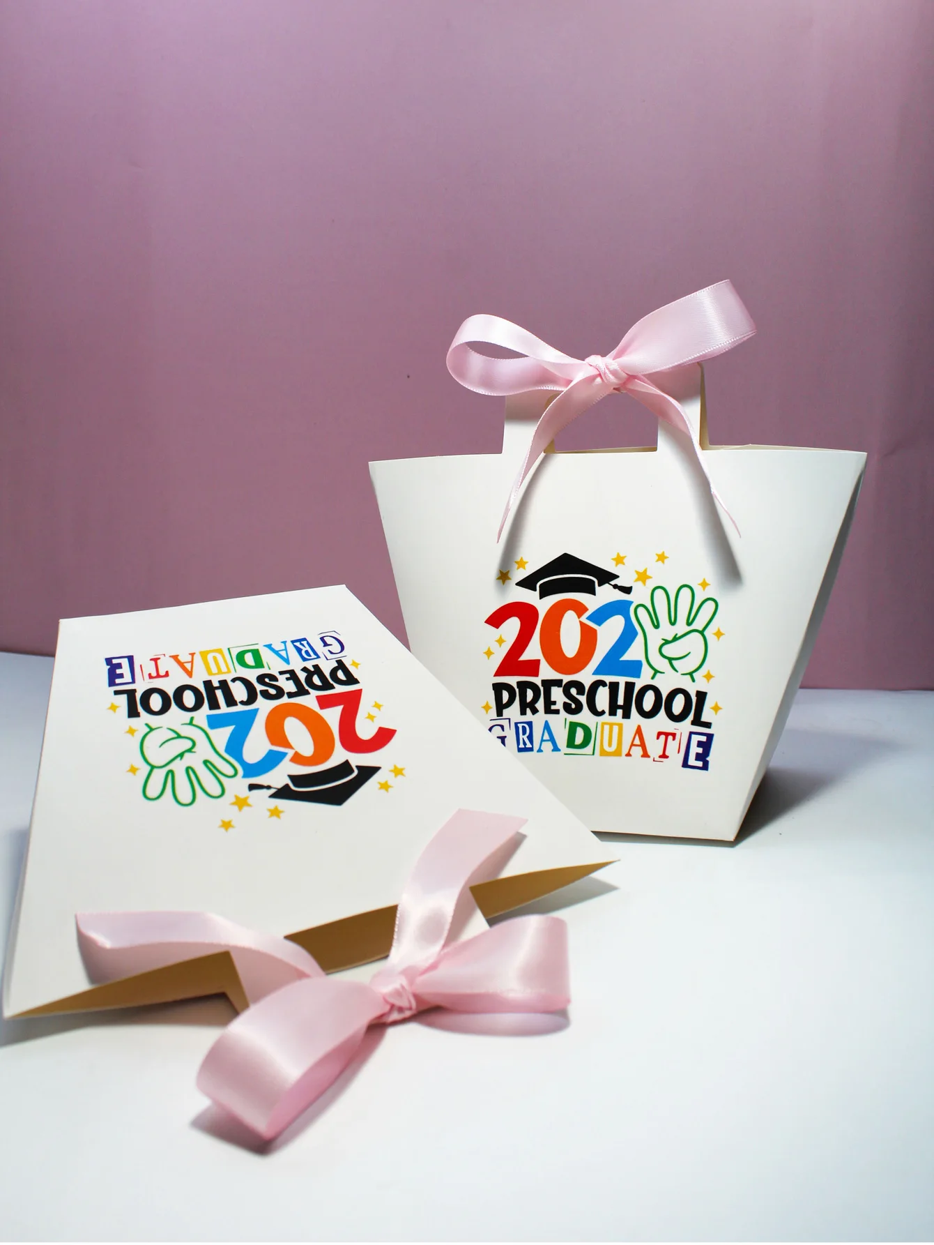 2024 유치원 졸업 사탕 상자, 박사급 모자 디자인, 졸업 파티 장식 및 호의, 졸업 선물 상자
