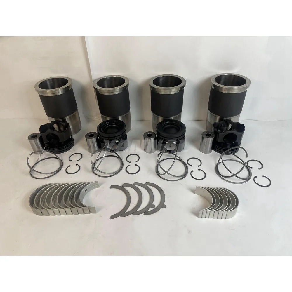 

R934C Cylinder Liner Kit With Bearing Set D934L For Liebherr Engine