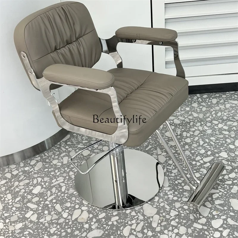 

For Hair Salon Hair Cutting and Perming Chair Lifting Rotating Stool