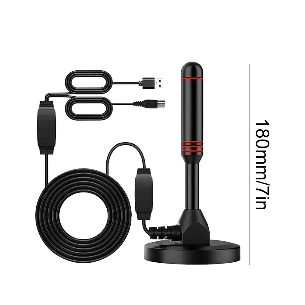 Indoor Outdoor Digital HD TV Antenna with Amplifier