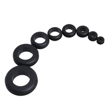  180pcs Rubber Grommet 8 Popular Sizes Grommet Gasket for Protects Wire 