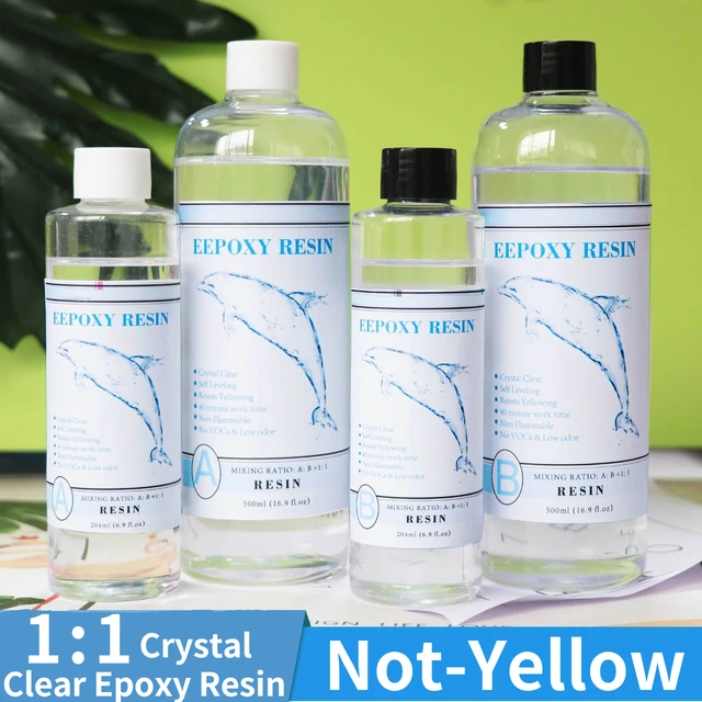 3:1 Clear Epoxy Resin Glue AB Crystal Glue Hardener High Adhesive DIY Epoxy  Resin Crafts Jewelry Making Accessories Epoxy Glue