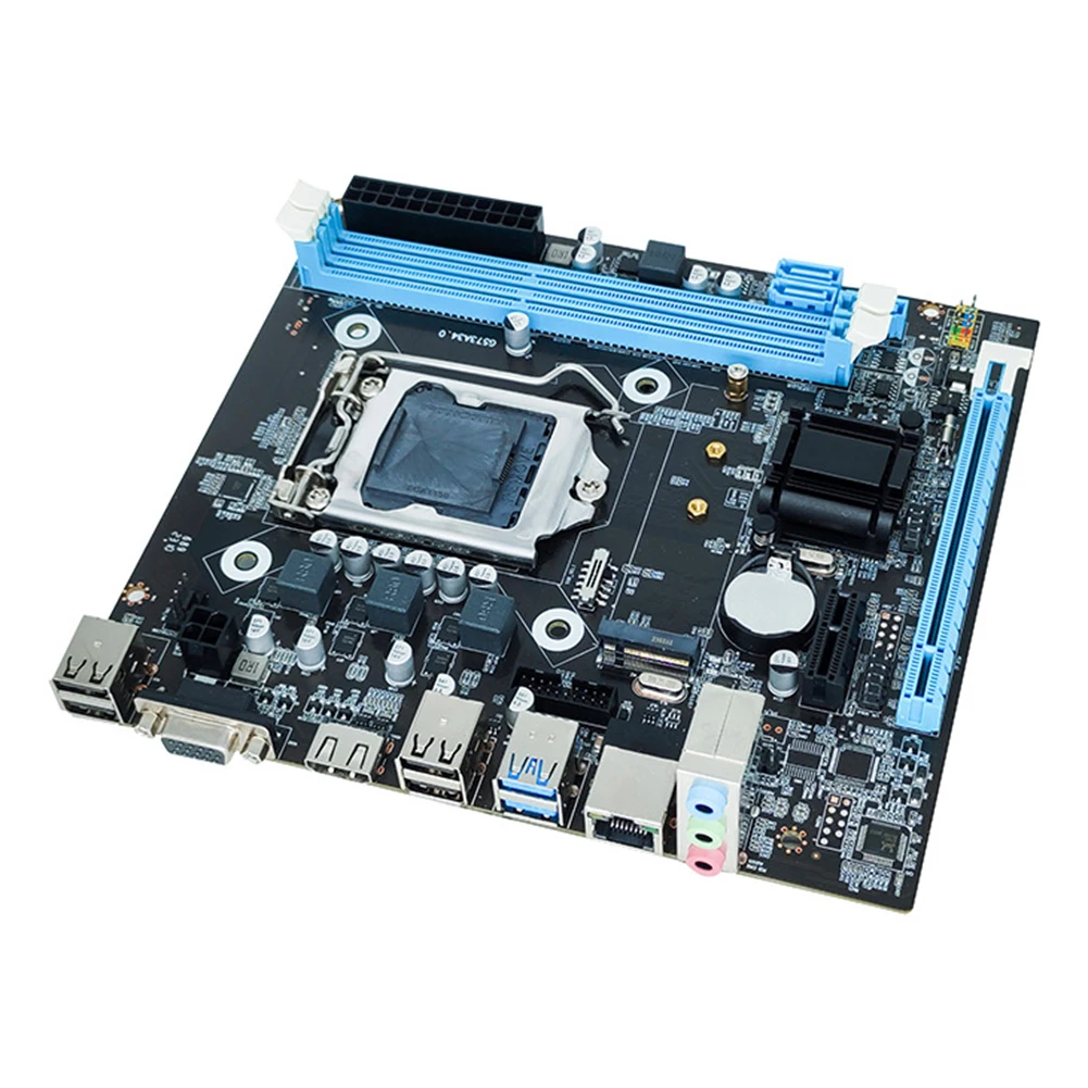 Placa-mãe Micro-atx H81 Interface Lga1150 Placa Principal do pc Suporta Sata 3.0 2.0 Pci Express X16 x1 M.2 Nvme Slot Ngff 16gb - Imagem 4