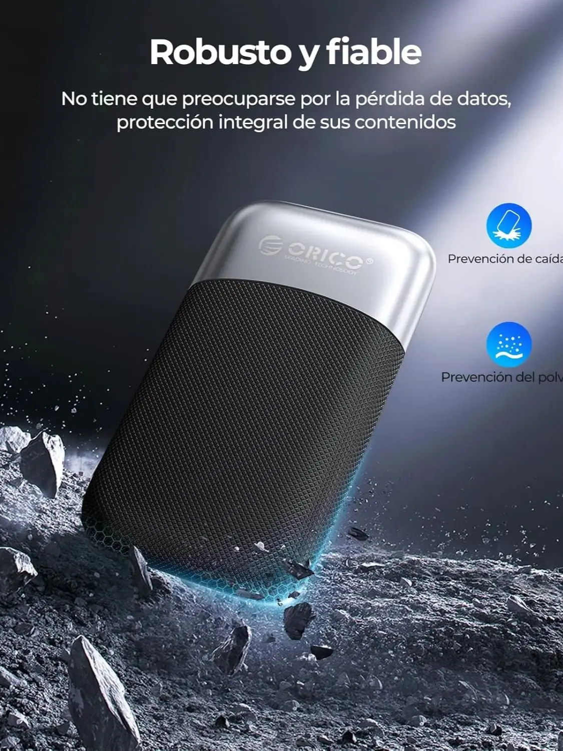 ORICO SSD Esterno 512GB Super Veloce - Fino A 2000MB/s, Supercompatibile Con Smartphone, Tablet E PC