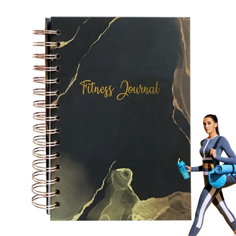 

Блокнот для фитнеса для мужчин, блокнот для тренировок в твердом переплете, блокнот А5 для тренажерного зала, блокнот-планировщик, блокнот для тренировок, планер для бодибилдинга