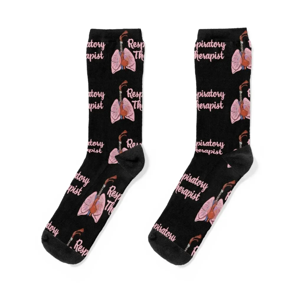 Respiratory Therapist - Lung Graphic Socks sheer Running sports and leisure Male Socks Women's dark pink faux glitter sparkles socks male sock sports stockings man hiphop children s socks