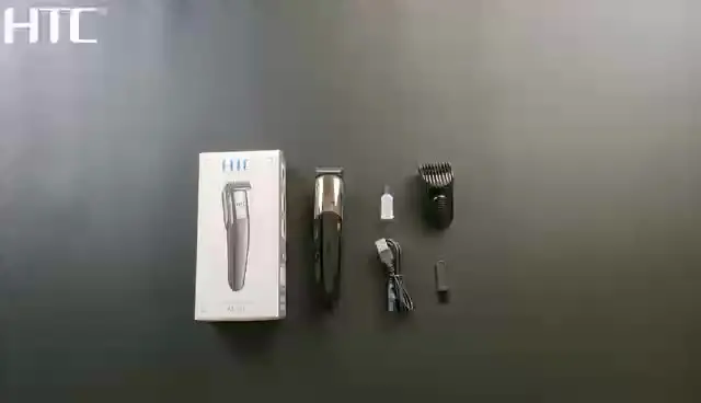 Триммер для стрижки волос и бороды HTC беспроводной триммер с Т-образным лезвием